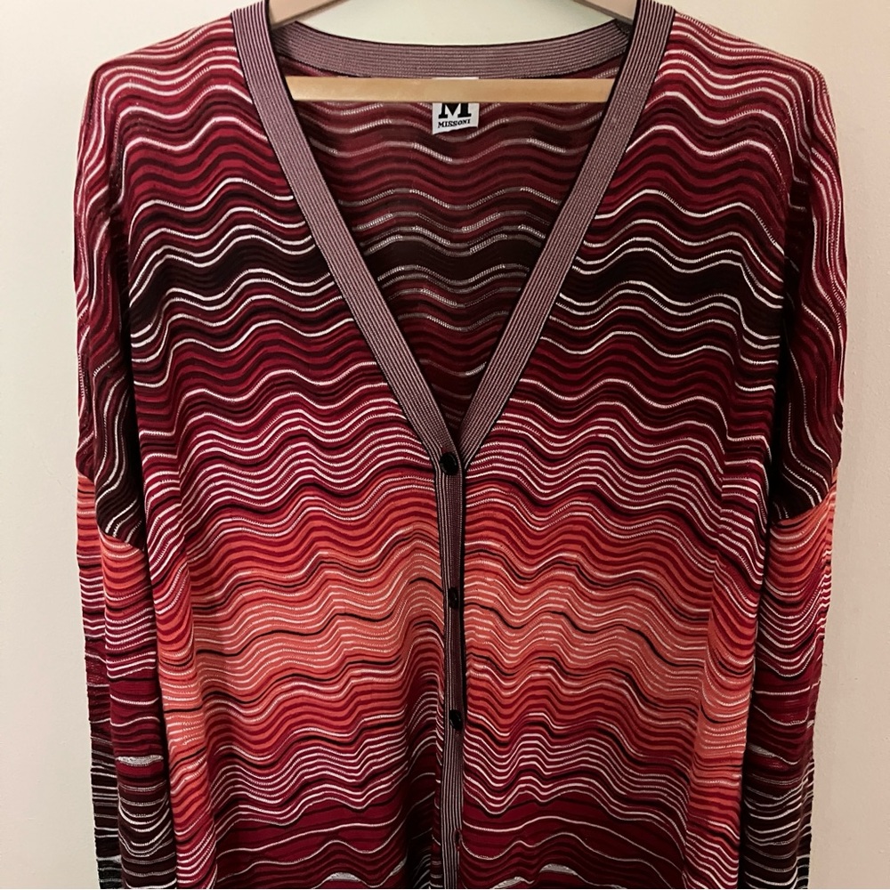 VTG Missoni Six-Button Cardigan - W Large